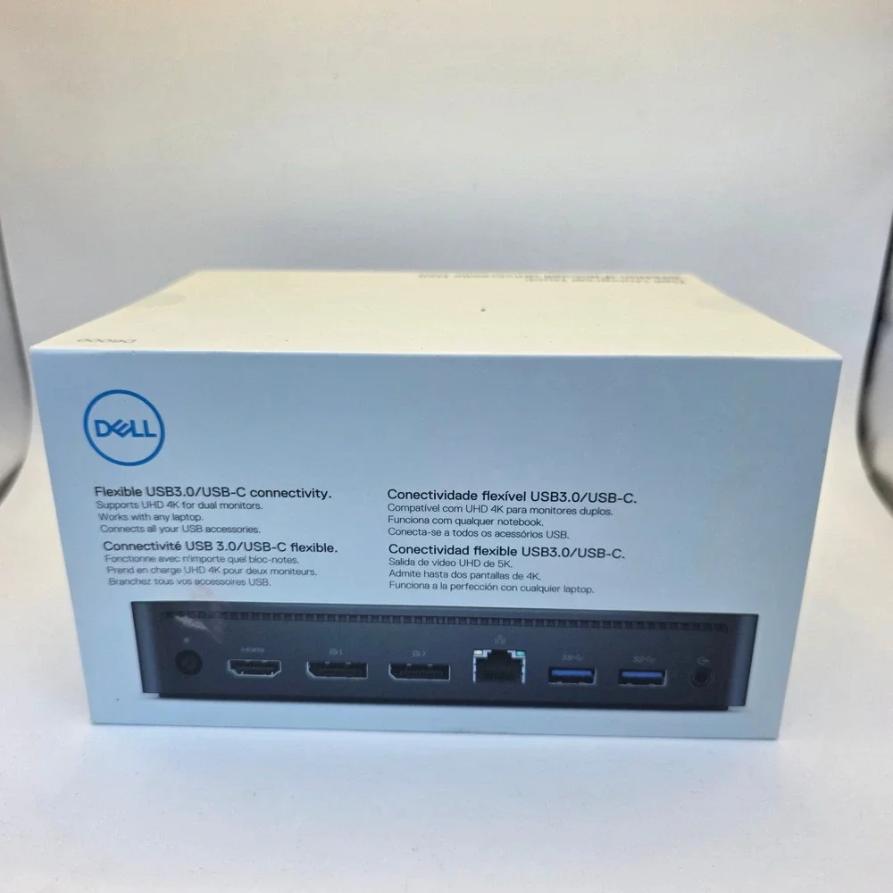 Dell Universal Dock D6000 USB-C USB 3.0 4K 5K Docking Station 08F89T New Sealed